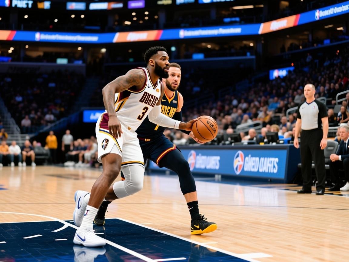 掘金队近期比赛中表现抢眼，势不可挡