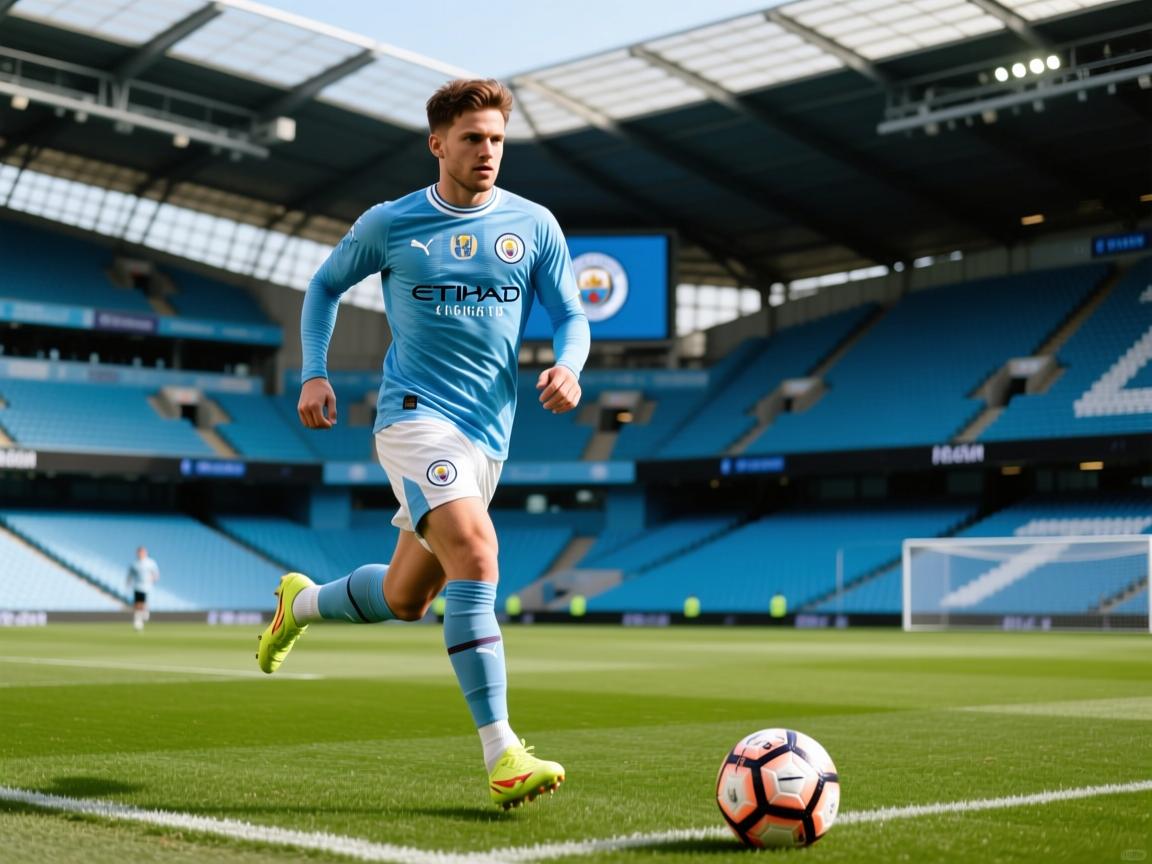 曼城青训麦卡蒂获5家英超队关注，本赛季仅出战10场的简单介绍