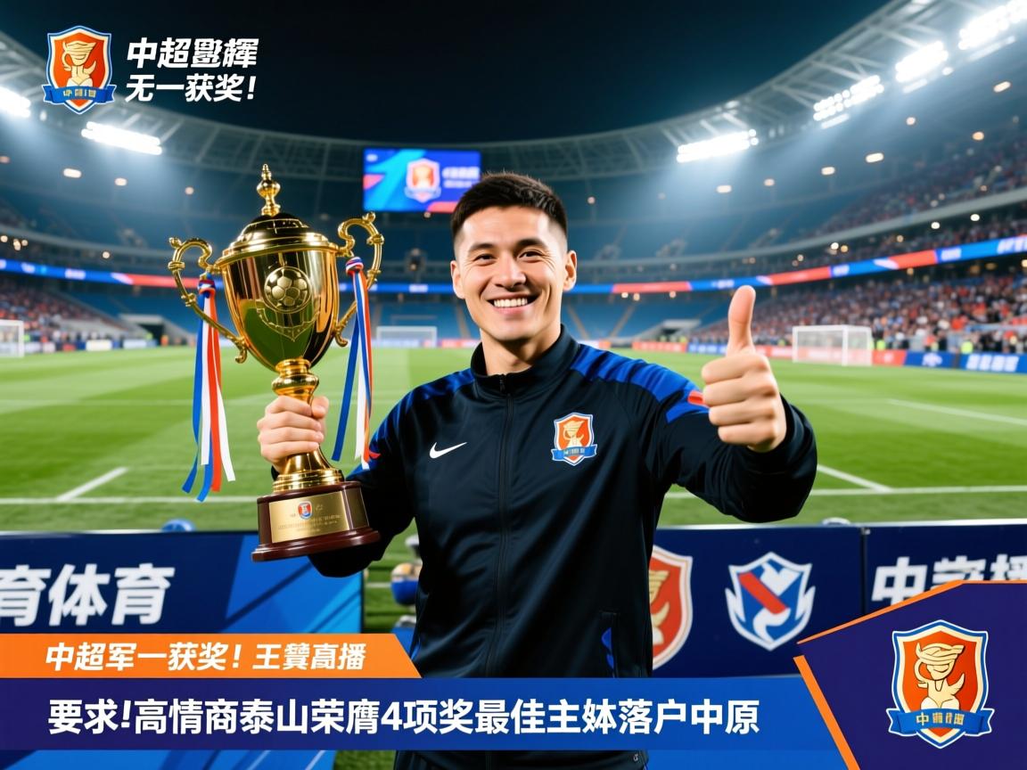 中超冠军无一获奖！王燊超高情商泰山荣膺4项奖最佳主帅落户中原  第1张